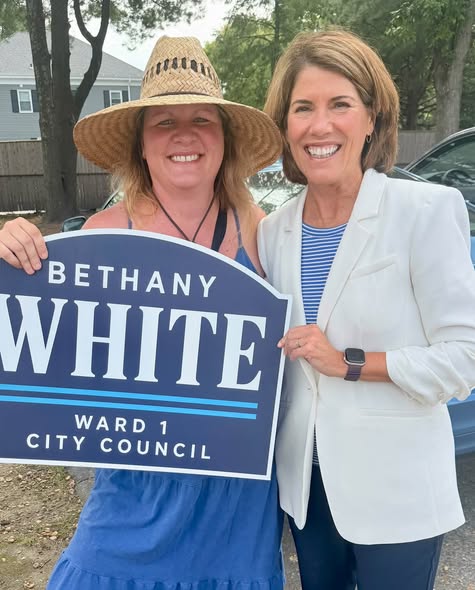 Bethany White with Helena